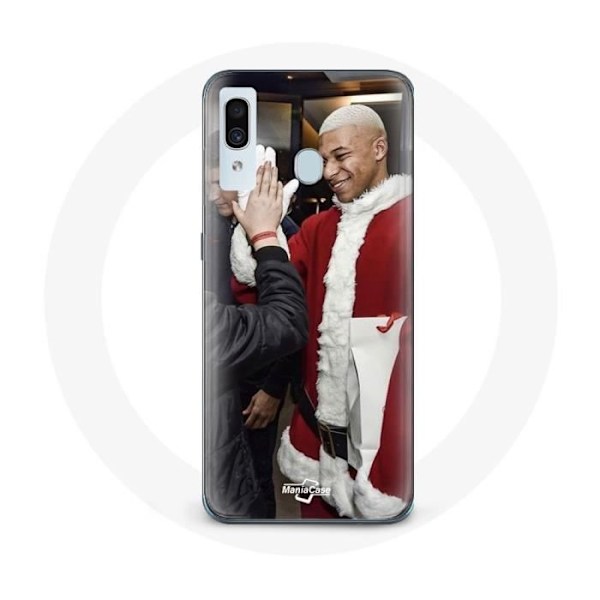 Coque pour Samsung Galaxy A40 Mbappé Jalkapallo Hyvää joulua