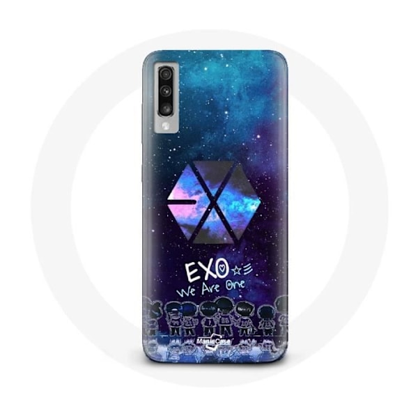 Coque för Samsung Galaxy A50 Exo Grupp K-pop Logotyp vi är en