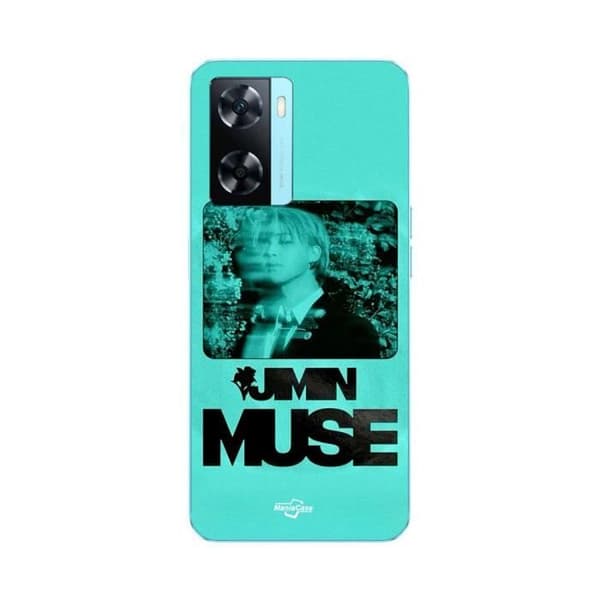 Coque - MANIACASE - Oppo A57s - Blød - Blå - BTS Jimin