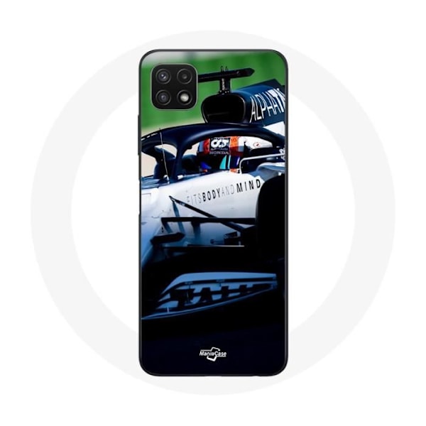 Silikonskal för Samsung Galaxy A22 5G Formule 1 Pierre Gasly F1 Förare Vit