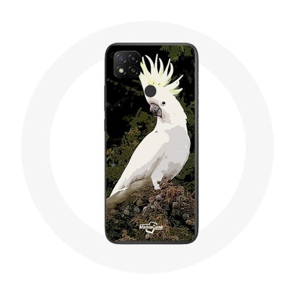 Coque - Xiaomi - Redmi 9C - Kakaduor - Flexibel - Vit Vit