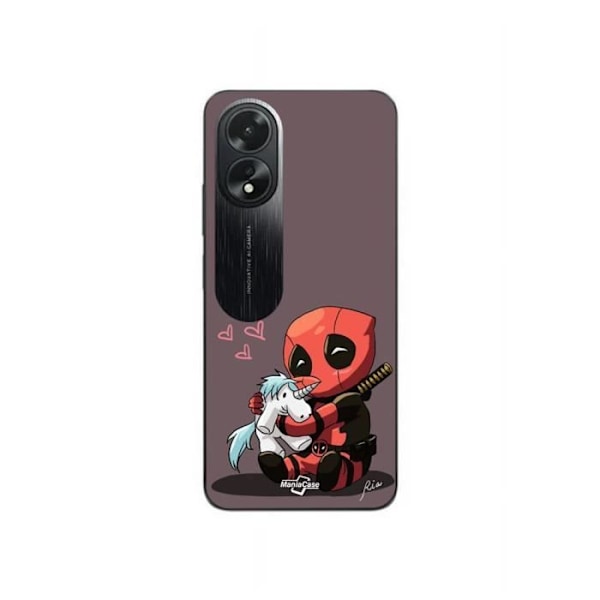 Coque för Oppo A58 Bebis Deadpool med Unicorn Maniacase