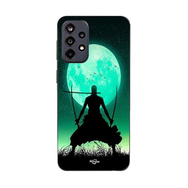 Coque Maniacase för Samsung Galaxy A52 5g Roronoa Zoro Trippel Svärd Fullmåne svart
