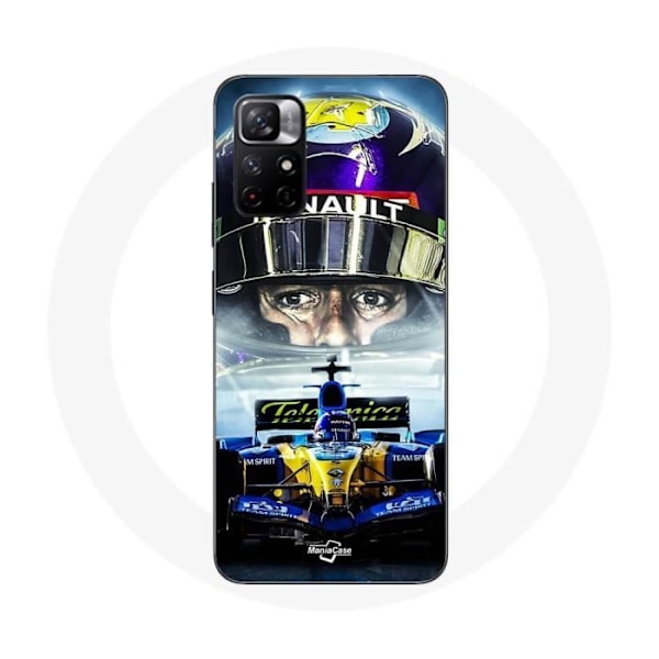 Coque Redmi Note 11 5G Formel 1 Fernando Alonso Díaz, spansk F1-förare