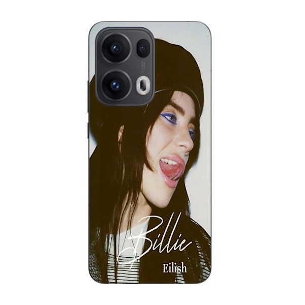 Coque Maniacase för Oppo Reno 13 Pro 5G Billie Eilish Officiell Svart