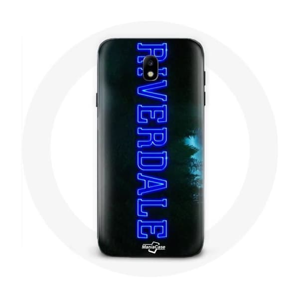 Coque - Riverdale - Samsung Galaxy J3 2017 - Blød - Logo - Blå Blå