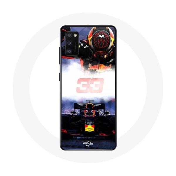 Coque för Samsung Galaxy S20 Formel 1 Max Verstappen F1-förare svart röd och gul