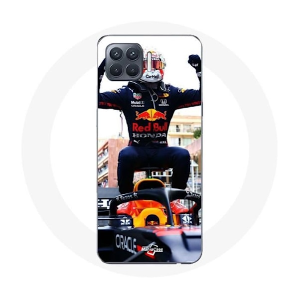 Coque för Oppo A93 Formel 1 Max Verstappen F1-förare svart röd och gul
