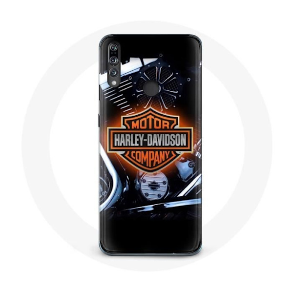 Cover til Huawei P30 Lite - Harley Davidson - Logo - Blød - Sort - Beskyttelse