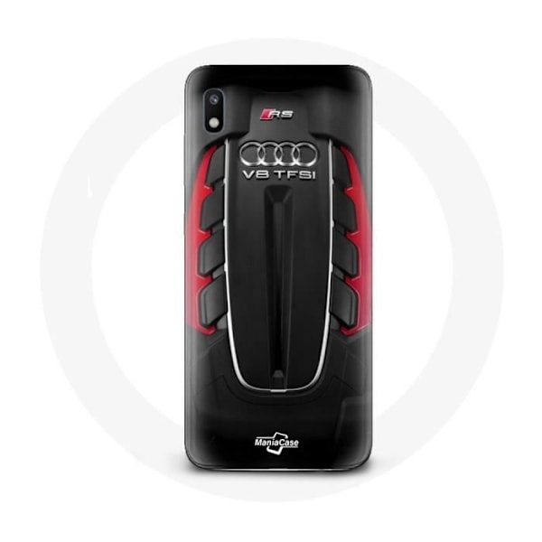 Skydd för Samsung Galaxy A10 Audi RS Röd logotyp