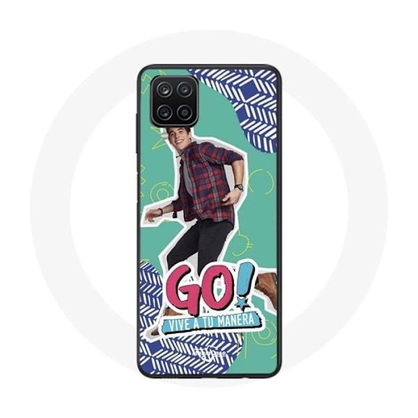 Coque Samsung Galaxy A12 Fortsätt drömma Álvaro Paz Go! Lev på ditt sätt