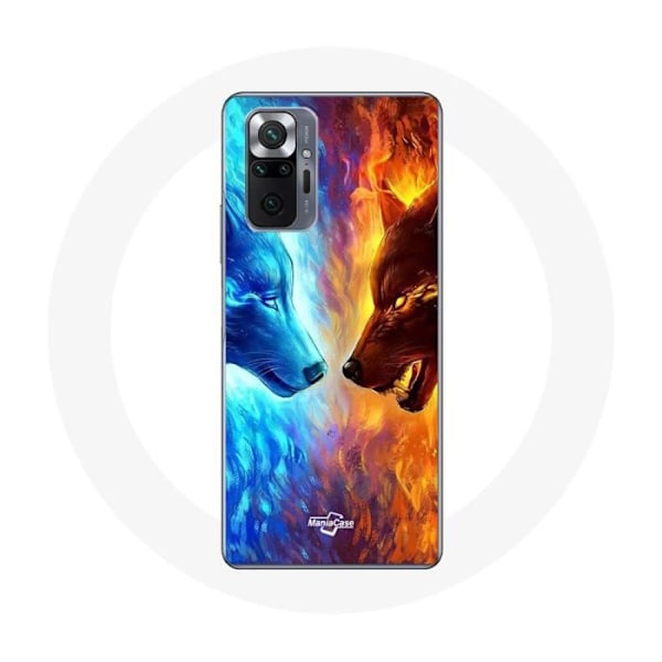 Coque för Xiaomi Redmi Note 10 Pro Is- och elvarg
