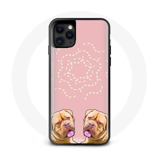 Coque iPhone 12 mini dogue de bordeaux