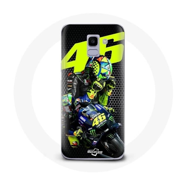 Skydd för Samsung Galaxy A6 2018 Valentino Rossi motoGP 46 hastighetsförare