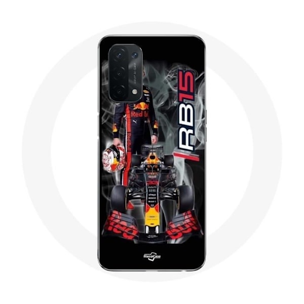 Coque för Oppo A74 Formel 1 Max Verstappen F1-förare Red Bull 15