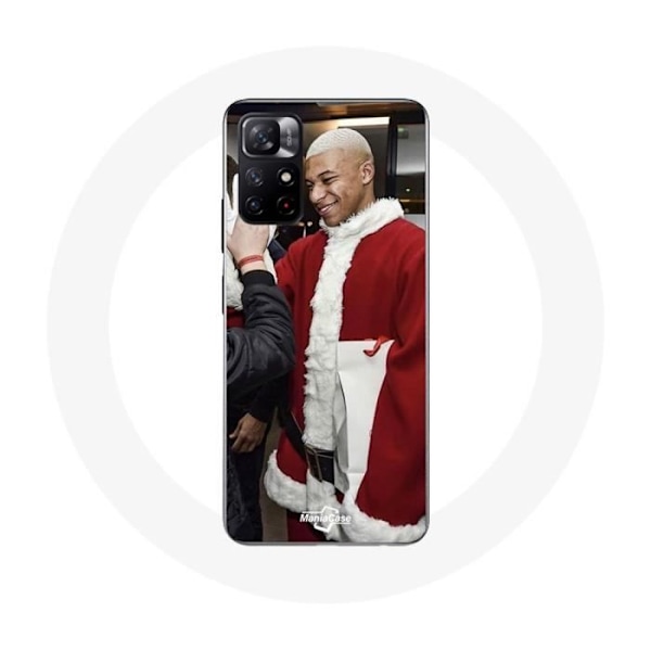 Coque för Xiaomi Redmi Note 11s 5G Mbappé Fotboll God jul