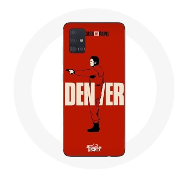 Coque för samsung galaxy A71 La Casa De Papel denver teckning