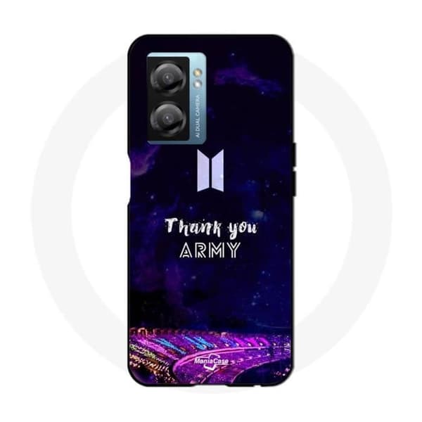 Coque - BTS - Oppo A77 5G - Flexibel - Vit - Unisex