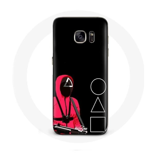 Skydd för Samsung Galaxy S6 Squid Game Masker Triangel, Fyrkant och Cirkel