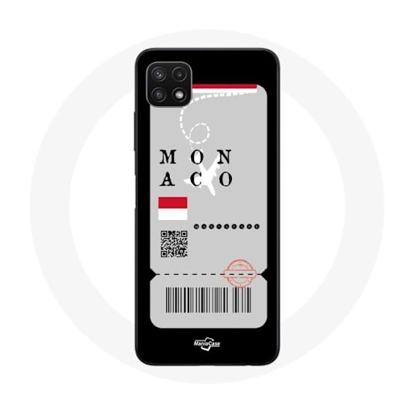 Coque - Samsung - Galaxy A22 5G - Flygbiljett Monaco - Mjuk - Syntetiskt skydd