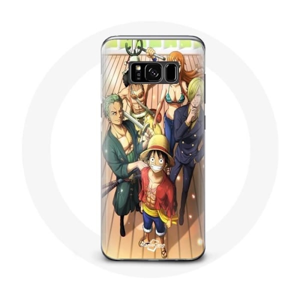 Coque - Maniacase - Samsung Galaxy S8 Plus - One Piece Luffy - Mjuk - Manga Anime