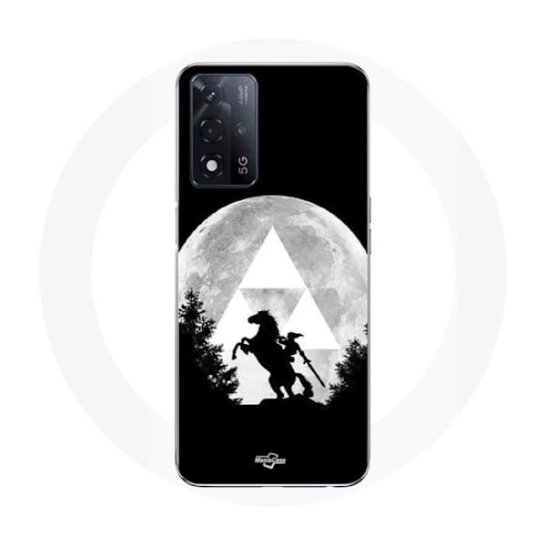 Coque Maniacase för Oppo A93s 5G Legend of Zelda Mån.