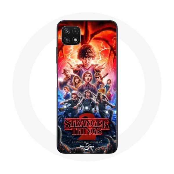 Coque för Samsung Galaxy A22 5G Stranger Things Affisch Säsong 2