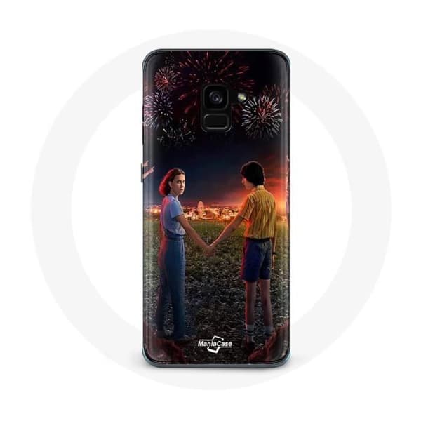 Coque för Samsung Galaxy A8 Plus Stranger Things Affisch