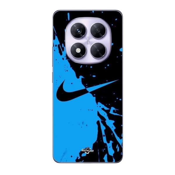Xiaomi Redmi Note 14 Pro 5G cover nike logo Farve sort og blå Maniacase