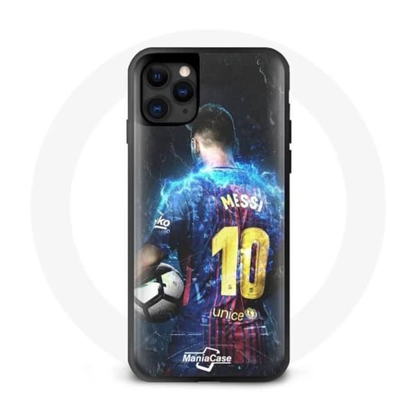Coque maniacase til iPhone 12 Pro Messi Svart