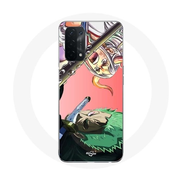 Coque för Oppo A74 Yamato och Zoro One Piece Anime Poster