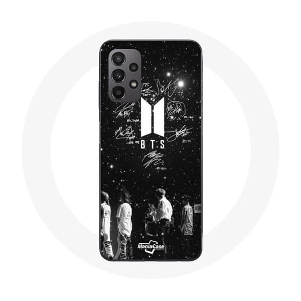 Coque - BTS - Samsung Galaxy A23 5G - Blød - Sort - BTS-medlemmer