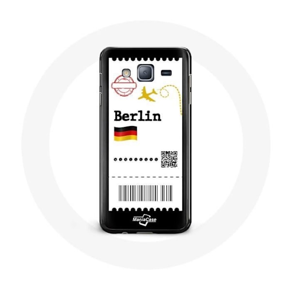 Coque för Samsung Galaxy J5 2016 Flygbiljett Berlin