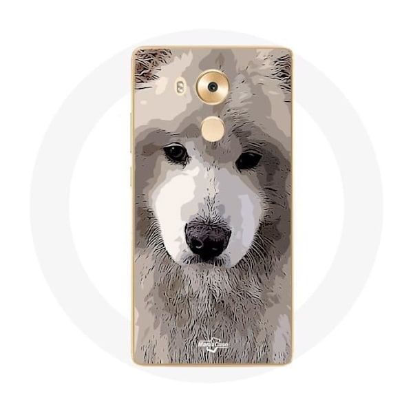 Coque Huawei Mate 8 Samojedi Harmaa Koirarotu