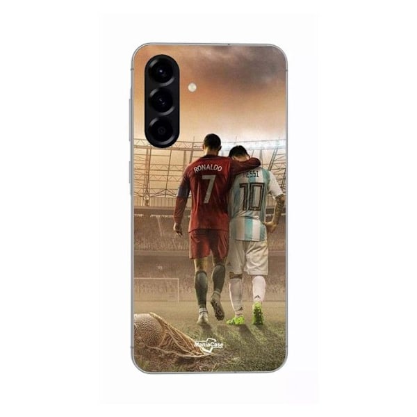 Coque för Samsung Galaxy A26 CRISTIANO RONALDO MESSI GOAT Maniacase Svart