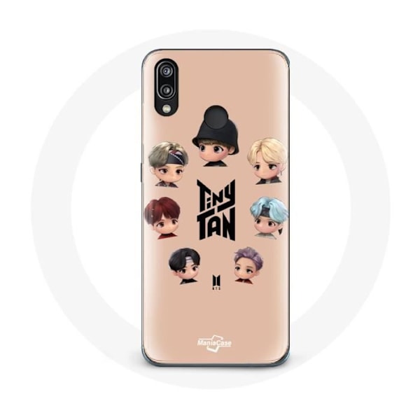 Coque för Huawei P20 Lite BTS TinyTAN Animation Affisch RM Jin Suga J-Hope Jimin V Och Jungkook