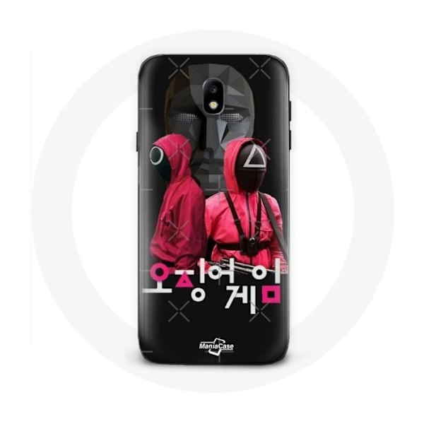 Coque - Samsung - Galaxy S4 - Mjuk - Svart - Squid Game Masker Soldater