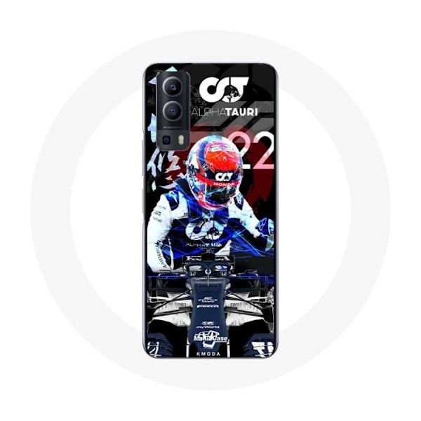 Coque Vivo Y72 Formel 1 Yuki Tsunoda japansk F1-förare