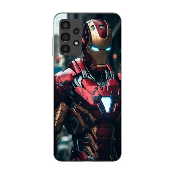 Coque Maniacase för Samsung Galaxy A13 4g Iron Man-strid Svart