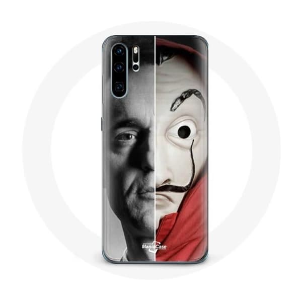 Coque pour Huawei P30 Pro La casa de papel Berlin Masque Split