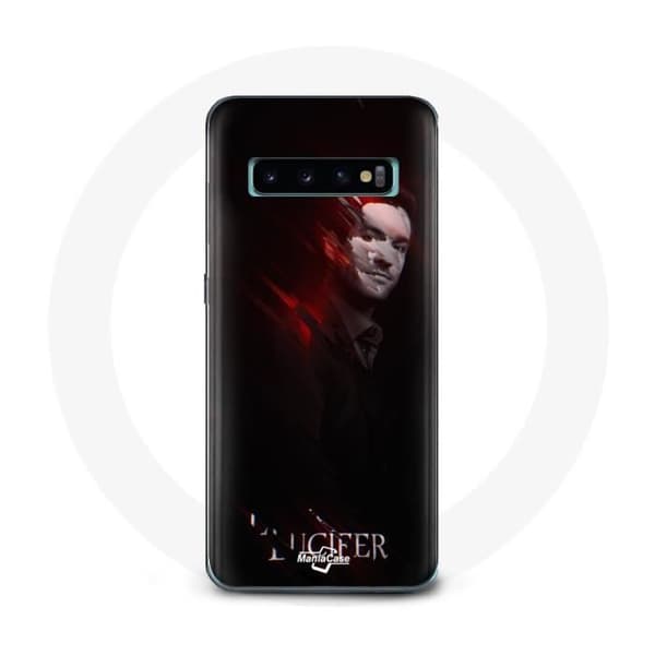 Cover - Samsung - Galaxy S10 Plus - Lucifer - Sort - Stiv Svart