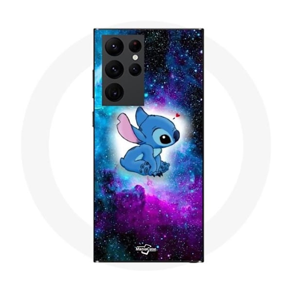 Coque Maniacase för Samsung Galaxy S22 Ultra Stitch ohana färgglad rymd