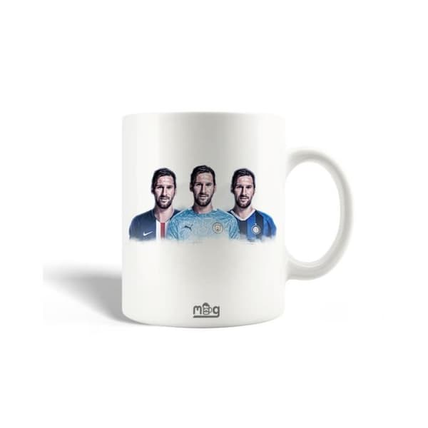 Mugg - Keramik - Lionel Messi - PSG - 30cl - Diskmaskinssäker