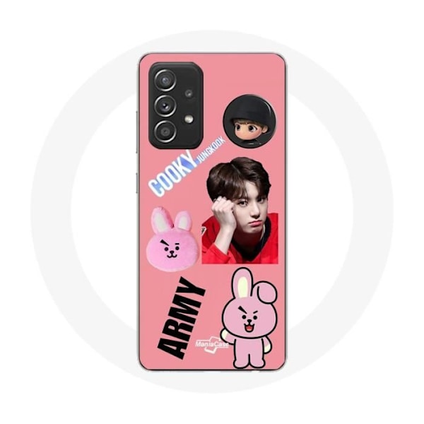 Coque för Samsung Galaxy A33 5G BTS Bangtan Kille BT21 Cooky Jungkook ARMY