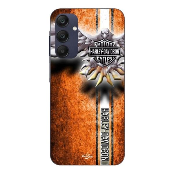 Coque för Samsung Galaxy A25 Harley Davidson Motor Örn Maniacase