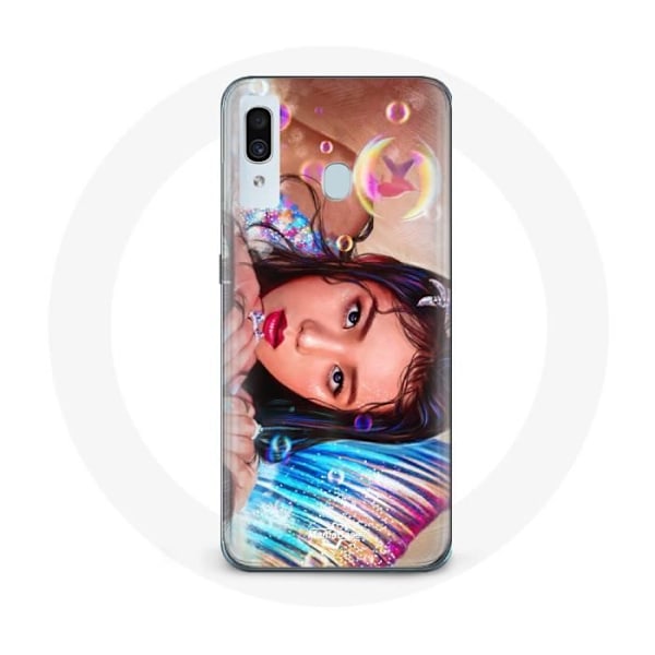 Coque för Samsung Galaxy A20e Blackpink Jisoo Poster Fanart
