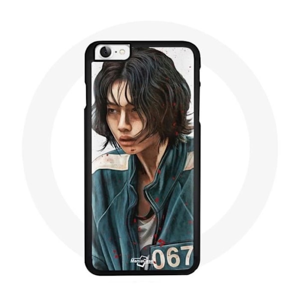 Coque - Kang Sae byeok - iPhone 6 - Flexibel - Svart - Squid Game