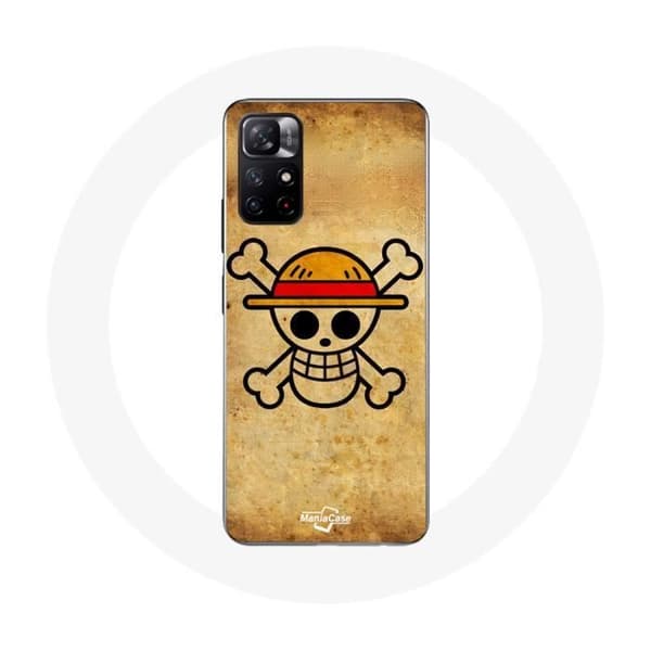 Coque - Xiaomi - Redmi Note 11s 5G - One Piece Dødningehoved - Blød - Hvid