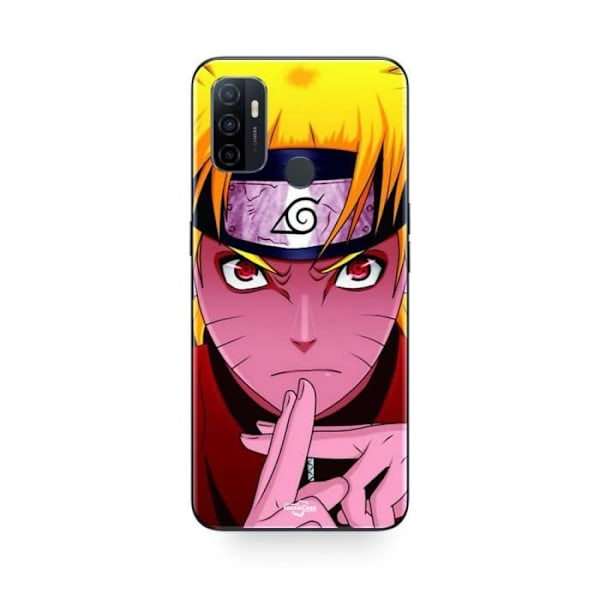 Coque Oppo A32 Naruto med kryssat motiv l Maniacase