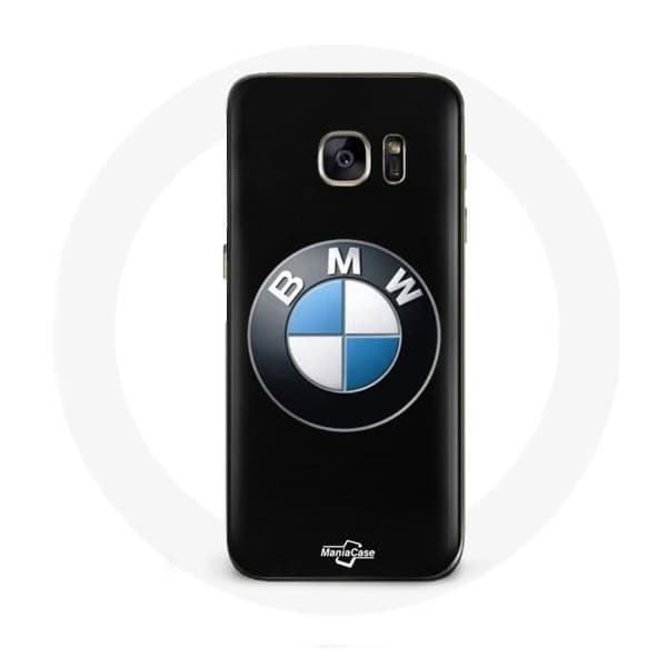 Coque - BMW - Galaxy S7 - Logo - Sort - Hård Svart